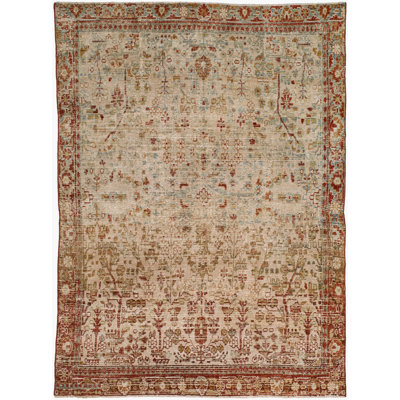 Antique One of a Kind One-of-a-Kind 4'4" x 6' Area Rug