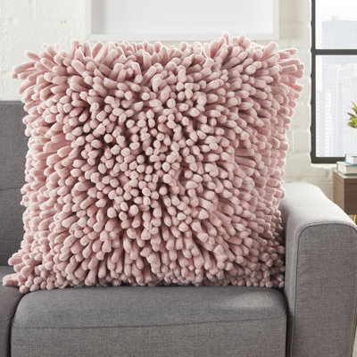 Solid Colour Linen Throw Pillow