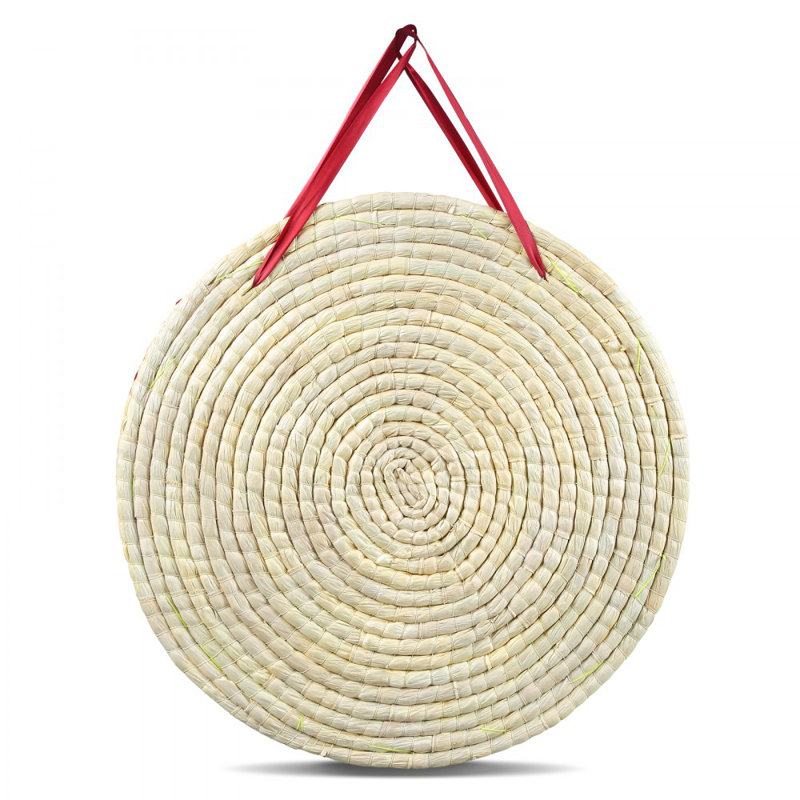 Archery Target, 3 Layers 20" Arrow Target, Traditional Solid Straw Round Archery Target