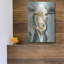 «Colorful Cows III» par Grace Popp, verre d'art mural en métal-1221141664