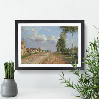 Route to Versailles by Camille Pissarro - Picture Frame Painting