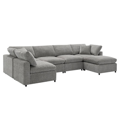 [VIDEO Provided][New]130*65" Modern Modular Cloud Sofa Bed