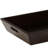 26" Black Solid Wood Handmade Serving Tray With Handles