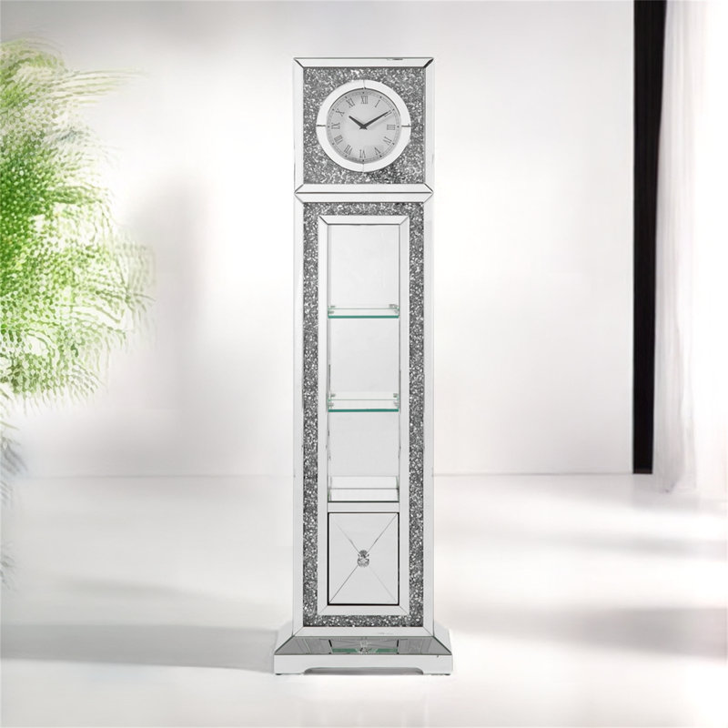 Vitrine en bois H 63 po x l 18 po