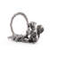 Woodland Creatures Pewter Squirrel Branch Napkin Ring