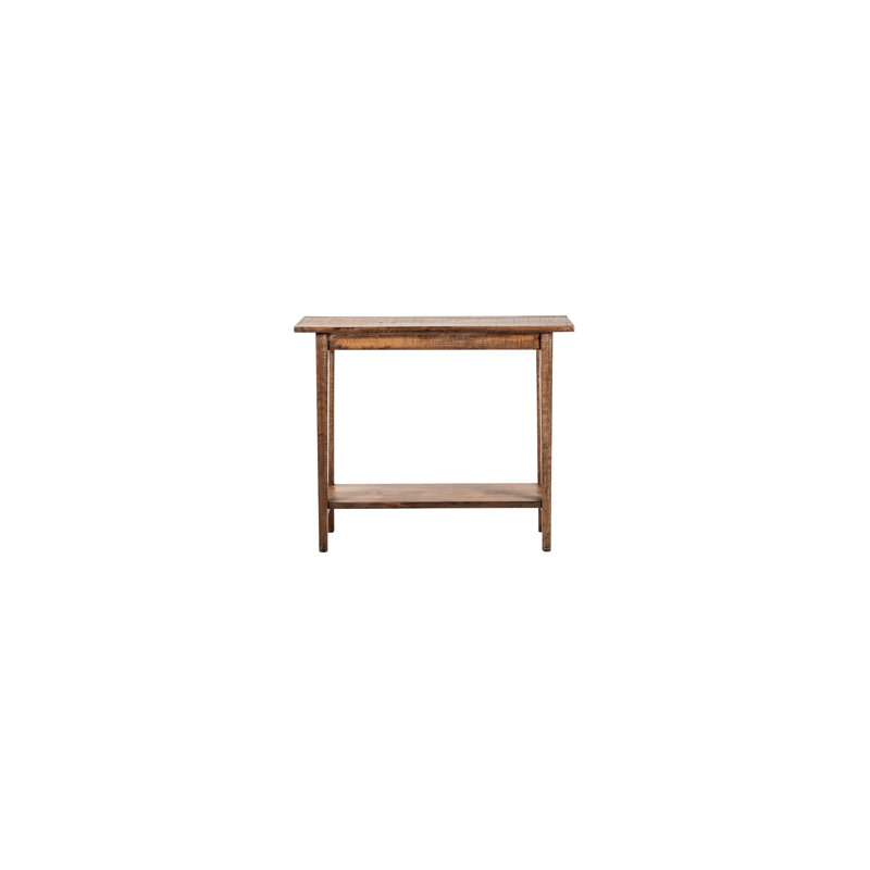 Camptown 36" Wide Small Console Table, Antique Natural