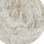 Tapis extérieur rond lavable abstrait taupe et ivoire 8 pi