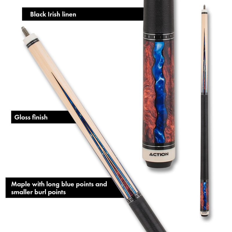 4'11" Exotic Pool Cue, 18 oz.
