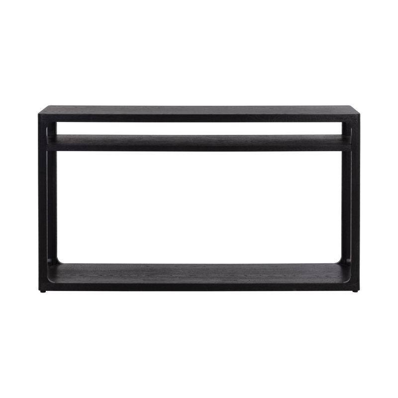 55'' W Console Table, Black