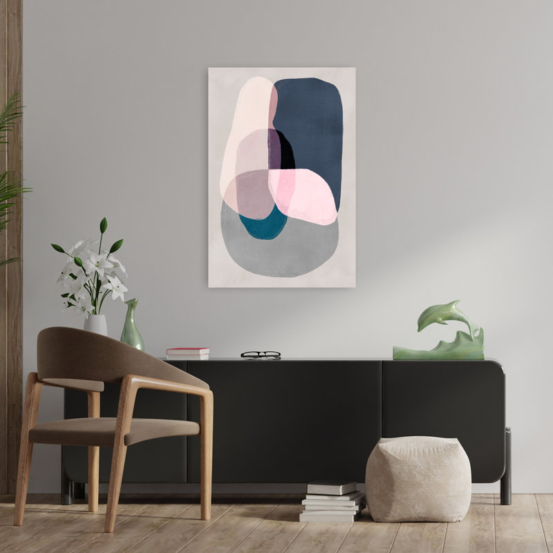 Art contemporain contemporain, H 36 po x l 24 po