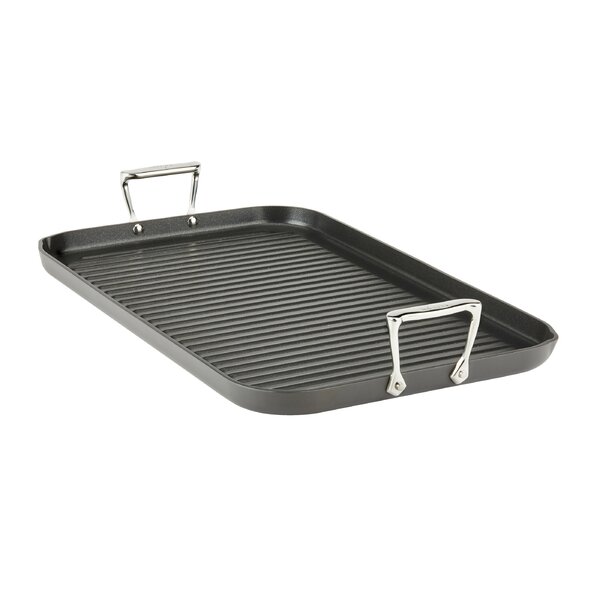 All-Clad Essentials All-Clad 11.1 Stacking Non-Stick Grill and Griddle Pan  & Reviews