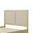 Behre Woven Rattan Cane Solid Wood Bed-304232234