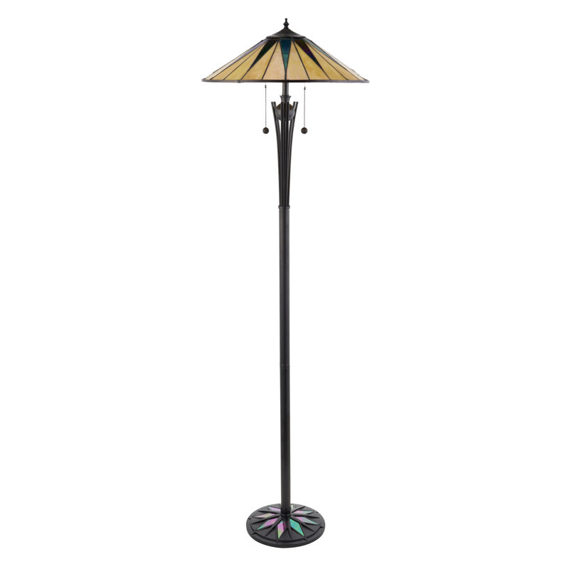 Sylvan 156cm Black Traditional Floor Lamp