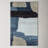 Linn Rectangle Abstract Handmade Tufted Area Rug in Blue-102298329