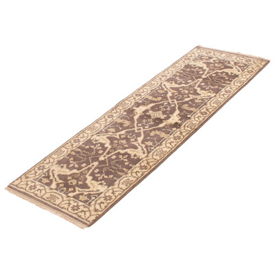 Royal Oushak Brown Rug 2'6" x 7'8"