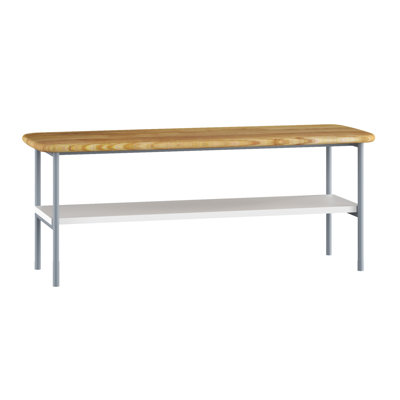 Luitpold Wood / Metal Storage Bench