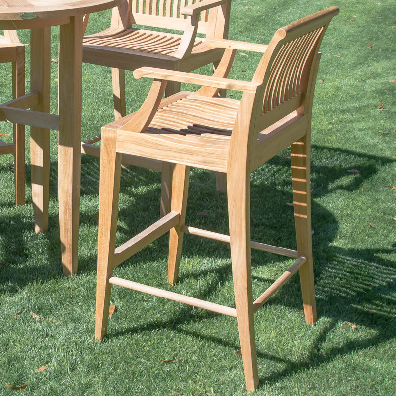 Westminster Teak Teak Outdoor 29'' Bar Stool