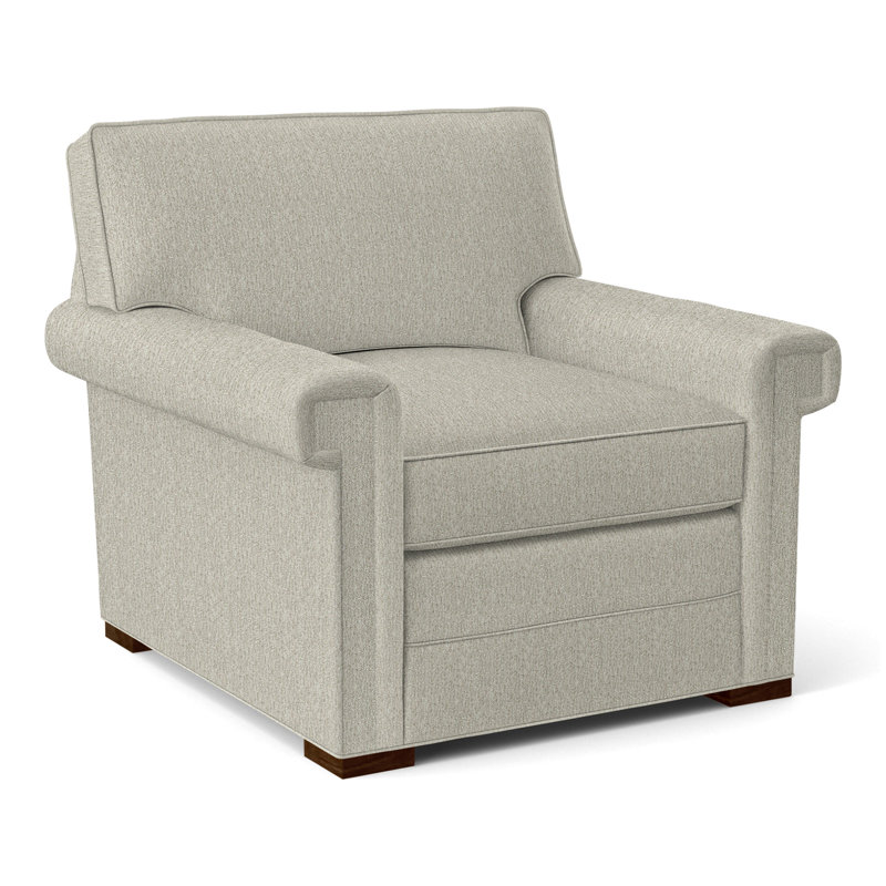 Fauteuil 36 po Davidson, Non, Ian fumée, Gris tourterelle
