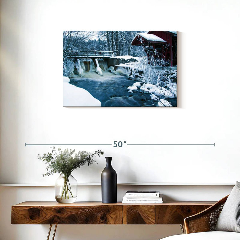 Alvord Winter River, H 20 po x l 30 po