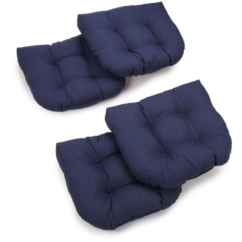 Outdoor 5'' Seat Cushion, Azul, 4