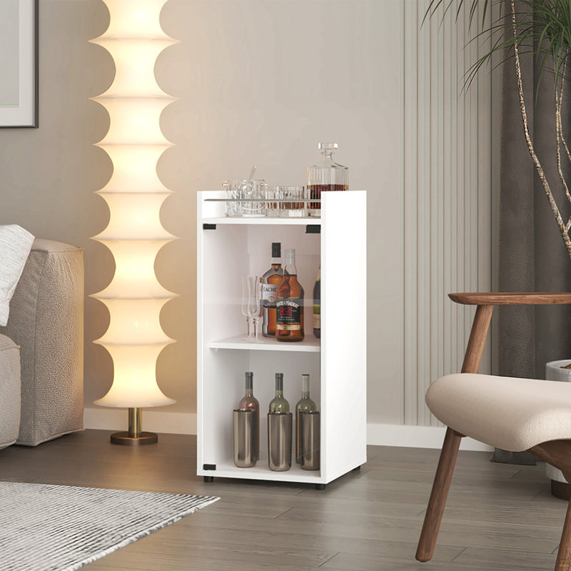 Cabinet Lampeter, salon, Blanc