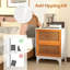 46cm W Manufactured Wood Bedside Table