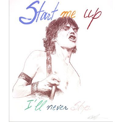 Robert Robinson " Mick Jagger "