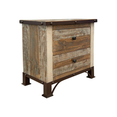 Charmie 2 Drawer Nightstand