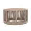 Table basse pour l'extérieur en corde de rotin et bois d'acacia-511641099