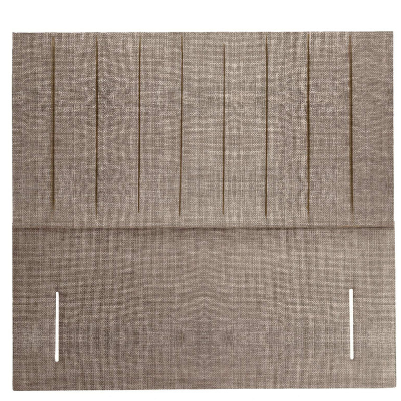 Marita Upholstered Headboard, Super King (6'), Biscuit, 100% Linen