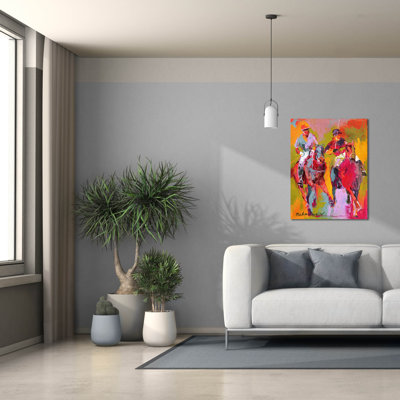 Epic Graffiti 'Polo' By Richard Wallich, Canvas Wa " Polo " by Richard Wallich