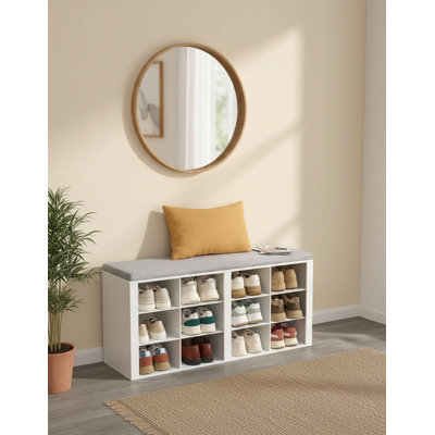 12 - Pair Shoe Storage Bench