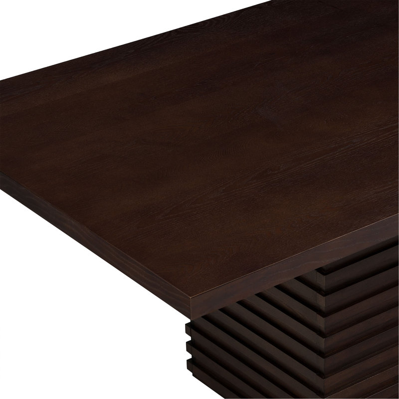 Rectangular 84-inch Dining Table, Espresso