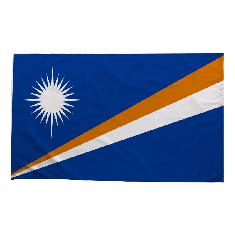 Drapeau des Îles Marshall - drapeau extérieur