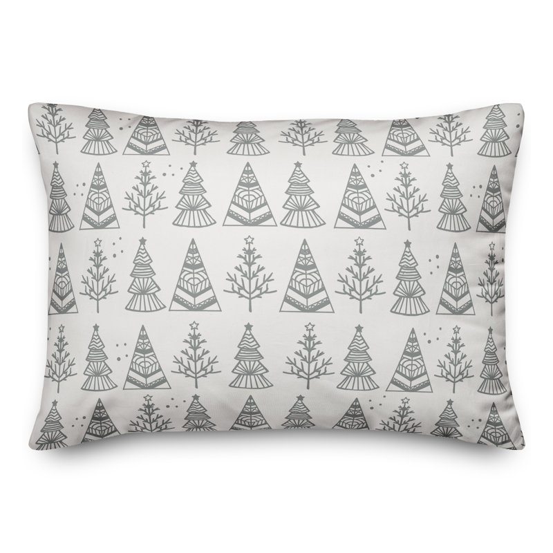 Geometric Pillow Cover, Polyester/Polyfill