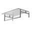 Sine 24" Hotel Shelf with Towel Bar-1640874267