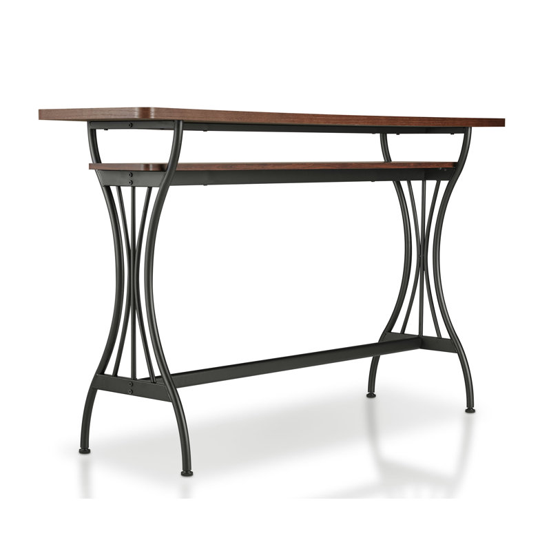 Janis 59.06'' Console Table, Toasted Barnwood