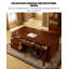 Bureau d'ordinateur en bois massif de style américain-870933560-870933561
