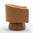 Faux Leather Swivel Barrel Chair-135525737-170896855