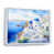 Cadre flottant blanc