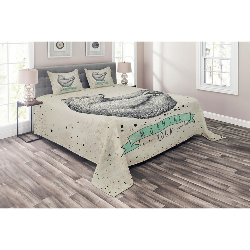 Farmhouse / Country Polyester Coverlet