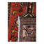 One-of-a-Kind 3'4'X13'2" Area Rug in Rust/Navy Blue/Beige