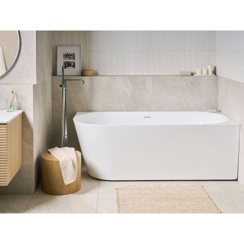 Mahone 1700mm x 790mm Corner Soaking Bathtub