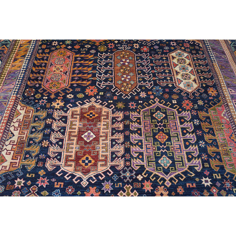 Wool Geometric Area Rug