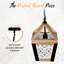 Lustre suspendu en bois Weishaar-377381059