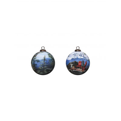 Ornement décoratif «Scenic Life is Better in the Mountains»