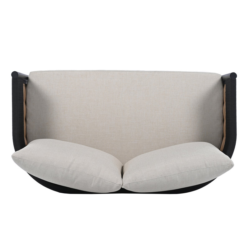 Harrison Outdoor 2 - Piece Conversation Set, Taupe