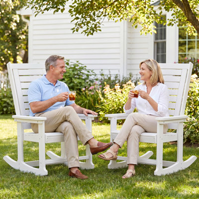 HDPE Outdoor Rocking Chair