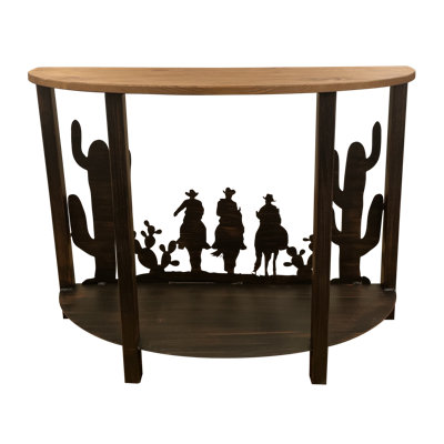 Table de canapé Burnt Sienna / Stain