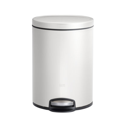 Eva Steel Step On Kitchen Trash Can